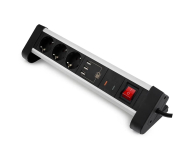 Spacetronik Listwa zasilająca z USB SPS-T38BS - 3 gniazda 1.5m - 1153963 - zdjęcie 1